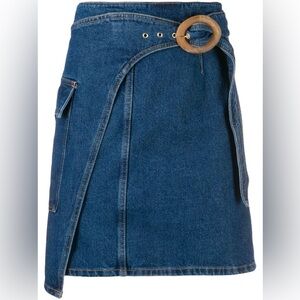Nanushka Yeva Denim Skirt